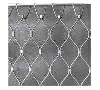 Filet de sécurité en Acier Inoxydable résistant aux Chocs, barrière en Corde et Maille pour la Protection des Jardins, des fermes et des volailles, réutilisable