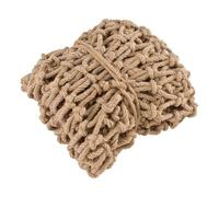 Filet de sécurité en corde de jute pour enfants et animaux domestiques 8 mm d'épaisseur 1 x 7 m Corde d'escalade décorative et barrière de sécurité polyvalente pour enfants Idéal pour les aires de