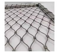 Filet de sécurité en maille d'acier 10 cm découpable - 1,5 x 20 m - Ber antivol pour balcon et irs, clôture de protection sûre pour animaux domestiques et enfants
