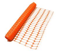 Filet de sécurité en plastique pour clôture Orange Rouleau de 50 m True Products