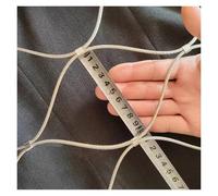 Filet de sécurité flexible en acier inoxydable 1 x 26 m pour balustrades de 10 cm/2 mm pour plantes grimpantes, filet de treillis extérieur