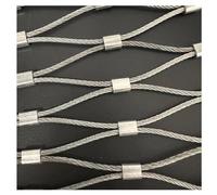 Filet de sécurité flexible en acier inoxydable 304 pour zoos, balcons, escaliers et plantes grimpantes, durable, facile à couper (2,5 m x 4 m)