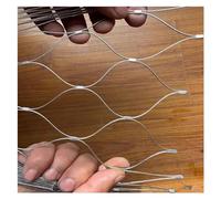 Filet de sécurité flexible, Filet de balustrade extensible 304 5 cm/1, mm, for cages à volailles et jardins(1.5x18m)