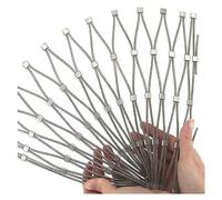 Filet de sécurité flexible, Maille de balustrade flexible en câble, maille jardinage for plantes 5 cm/1, mm, corde for cage(2x15m)