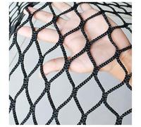 Filet De Sécurité Pour Aire De Jeux, Filet D'escalade Pour Balcon Extérieur, Filet De Sécurité, Rampe D'escalier, Filet De Sécurité Pour Enfants, Jouet Pour Animaux De Compagn(Size:1x15m,Color:noir)