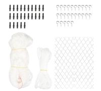 Filet de sécurité pour animaux de compagnie - Filet anti-chute pour chat - Clôture de balcon et de terrasse - Protection de porte et d'escalier - Protection extérieure et intérieure - Solution de