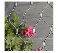 Filet De Sécurité Pour Balcon,Filet De Sécurité for Garde-Corps D'extérieur | Maille Toile Inox, pour les filets grimpants destinés aux pois, haricots, légumes et autres plantes, 8cm/1.5mm 1.5×8m