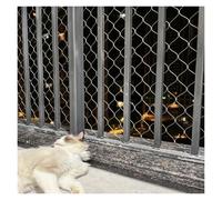 Filet De SéCurité pour Balcon pour Animaux De Compagnie, avec Une Bonne Visibilité Convient pour Les Balustrades De Ponts, Les Zoos(5cm Mesh,3x4m)