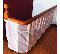Filet de sécurité pour balcon, terrasse, balustrade et escaliers - Gardes de sécurité pour enfants et animaux domestiques - Jouet intérieur et extérieur - 3 x 0,8 m - Tissu en maille robuste