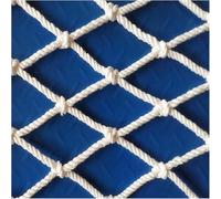 Filet de sécurité pour chat - 6 mm d'épaisseur pour balcon et clôture de jardin, protection en nylon durable pour chats, chiens et animaux domestiques, maille de 5 cm, 2 x 5 m - Idéal pour la sécurité