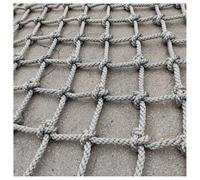 Filet De Sécurité pour Enfants Escalade, Corde d'escalade Exterieur Descalade Grimper Suspendu Arbre Grand Climbing Rope Ladder Nylon Hamac-Filet(14mm-12cm,1X3m/3.3X9.8ft)