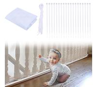 Filet de sécurité pour enfants, filet de sécurité pour balcon, terrasse, escalier, garde-corps, clôture d'escalier, filet de protection pour escaliers, balustrades, balcons