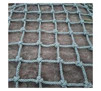 Filet De Sécurité pour Enfants Filet Escalade, Corde d'escalade Exterieur Escalade Enfant Descalade Grimper Suspendu Arbre Grand Climbing Rope Ladder(10mm-8cm,3X3m/9.8X9.8ft)
