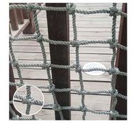 Filet De Sécurité pour Enfants Filet Escalade,Corde d'escalade Exterieur Escalade Enfant Descalade Grimper Suspendu Arbre Grand Climbing Rope Ladder Nylon(10mm-10cm,3X3m/9.8X9.8ft)