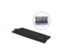 vidaXL Filet de sécurité pour trampoline rond 3,96 m PE Noir