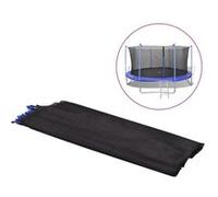 Filet De Sécurité Pour Trampoline Rond 3,96 M Pe Noir