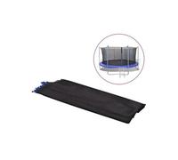 vidaXL Filet de sécurité pour trampoline rond 4,57 m PE Noir pour enfants
