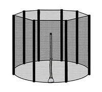 Filet de sécurité rond pour enfants, facile à installer, idéal pour s'amuser en plein air - 1,2 m, 1,5 m, 1,8 m, 2,4 m, 3,7 m, 4,9 m