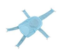 Filet de Soutien pour Siège de Bain pour bébé, Antidérapant Réglable à Cinq Coins pour bébé (Bleu)