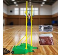 Filet de sport autonome avec poteaux pour jeux d'intérieur et d'extérieur
