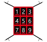 Filet de Strike Zone - Filet de pitching de 70 x 49 cm, utilisation polyvalente | Équipement d'entraînement de lanceur portable en tissu Oxford avec facilité, entraînement de softball de