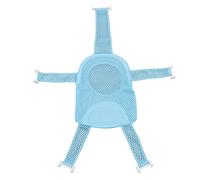 Filet de Support de Siège de Bain à Cinq Coins, ajusté à Preuves, en Maille Respirante Universelle Nette de Bain pour bébé pour Nourrisson pour Nourrisson (Bleu)