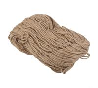 Filet de support pour plantes, 1 m x 5 m, épaisseur 0,3 cm, treillis en corde de chanvre pour grimper aux légumes et vignes, décoration murale rustique de jardin, balcon (2 x 5 m)
