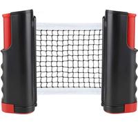 Filet De Table De Ping Pong Rétractable Noir/Rouge Hobbytech Noir