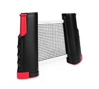 Filet de Tennis de Table Extensible, Filet de Tennis de Table Mobile, Filet de Tennis de Table pour n'importe Quelle Table, Filet de Rechange Portable Ping Pong pour l'extérieur et l'intérieur