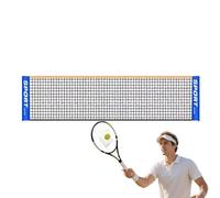 Filet de Tennis Portable Équipement de Court de Tennis, Filet de Badminton Pliable, Maille d'entraînement pour compétition Filet de Volleyball pour intérieur ou extérieur, Jardin, Cour, école, Club