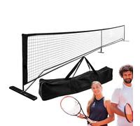 Filet de Tennis Portable | Filet de Tennis 6,7m pour Allée | Nylon Résistant 600D avec Sac | Extérieur pour Entraînement Jeunes Adultes, Facile à Monter et Transporter