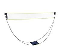 Filet de tennis portable pour badminton, volley-ball, facile à installer, outil d'entraînement de tennis pour l'entraînement de sports d'intérieur ou d'extérieur, crochets à tricoter, poignée de