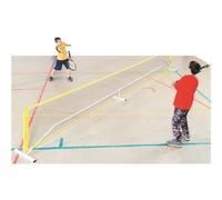 Filet de tennis Spordas Kwik Net Jaune 3 à 6 m