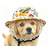 Filet de tête pour chien - Protection anti-mangeaison - Doux et réglable | Muselière pour chiot - Arrête de manger des choses pour chiots, chatons, petits et moyens - Pour l'intérieur et l'extérieur