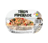 Filet de thon et piperade