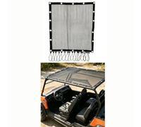 Filet de Toit UTV pour TGB Blade 600 EFI 2014-2021 2022 2023 2024 2025 2026+, Filet d'isolation Protection Solaire Store Toit Ouvrant Transpirable UV Couverture, A/4 Doors