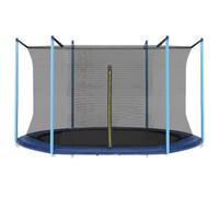 Filet de trampoline 250 cm bord intérieur - 6 poteaux - 8Ft - filet de sécurité