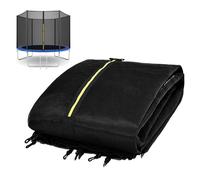 Filet de Trampoline - 6 à 10 Pieds, Enceinte, Remplacement de sécurité | Parfaitement idéal pour Une Utilisation dans Le Jardin, Trampolines Ronds, Ajustement de Marque Universel, 8 poteaux