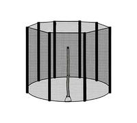 Filet de trampoline - Filet de trampoline - Enclos pour trampoline - Résistant aux intempéries et respirant - Résistant aux UV - Haute densité