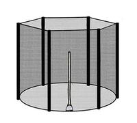 Filet de trampoline résistant - Filet de sécurité pour trampoline pour enfants, couverture de filet de trampoline longue durée | Trampoline en filet avec enclos de sécurité avec poteaux, enclos de