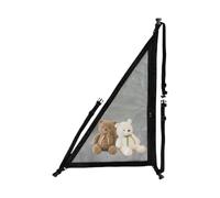 Filet de transport triangulaire pour toit de voiture | Sangles réglables, accessoires d'intérieur robustes et peu encombrants pour les aventures en plein air et les voyages de