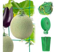 Filet de treillis de jardin | Filet d'escalade pour grimpantes pour soutenir la vigne, accessoires de serre, réseau de plantation de jardin, filet de culture extérieur pour les fruits et