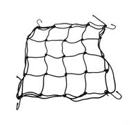 Filet de treillis élastique en polyéthylène pour tentes de culture, support de plantes réglable en maille avec 4 crochets pour légumes, fleurs, fruits dans une serre de jardin, noir (60 x 60 cm)