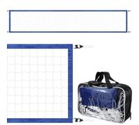 Filet de volley-ball de piscine, de volley-ball, en nylon, 15 x 3 m, charge lourde, portable, pour piscine, jardin, plage, fêtes de famille, installation facile, compétition, divertissement, sans