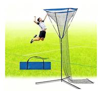 Filet de Volley-Ball d'entraînement, Cible intérieure et extérieure for Le Service de piquets, Facile à Monter et à démonter, idéal for l'entraînement, la Maison et Le Jardin.