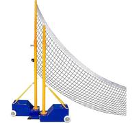 Filet De Volley-Ball Et De Badminton Portable avec Base Stable Et roulettes - Idéal pour Une Utilisation Intérieure Et Extérieure, Parfait pour Les Salles De Sport, Les One Color Style 3