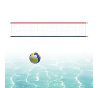 Filet de volley-ball - Filet de jeu d'eau | Remplacement réglable | Plage, cour, fête, sports nautiques, plein air, tennis, étang, bord de piscine, été, équipement sportif, amusement familial