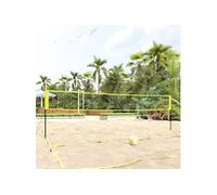 Filet De Volley-Ball Jaune Et Noir 823x244 Cm Pe Tissu Vidaxl Vidaxl