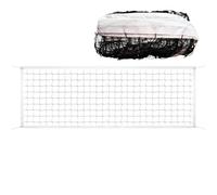 Filet de Volley-Ball Pliable - Portable et réglable, Maille pour l'école, Les Sports de Plein air | Filet de Rechange pour Femmes, Hommes, Adolescents, Cour de Plage, Pratique de Jardin