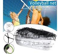 Filet De Volley-Ball Portable, Jeu De Fils En Acier, Pour La Plage, Les Arrière-Cours De Sport, N66, 2020